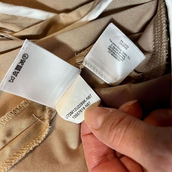 Nine West Sleeveless Tank Color Block Dress 4 - Picture 6 of 10